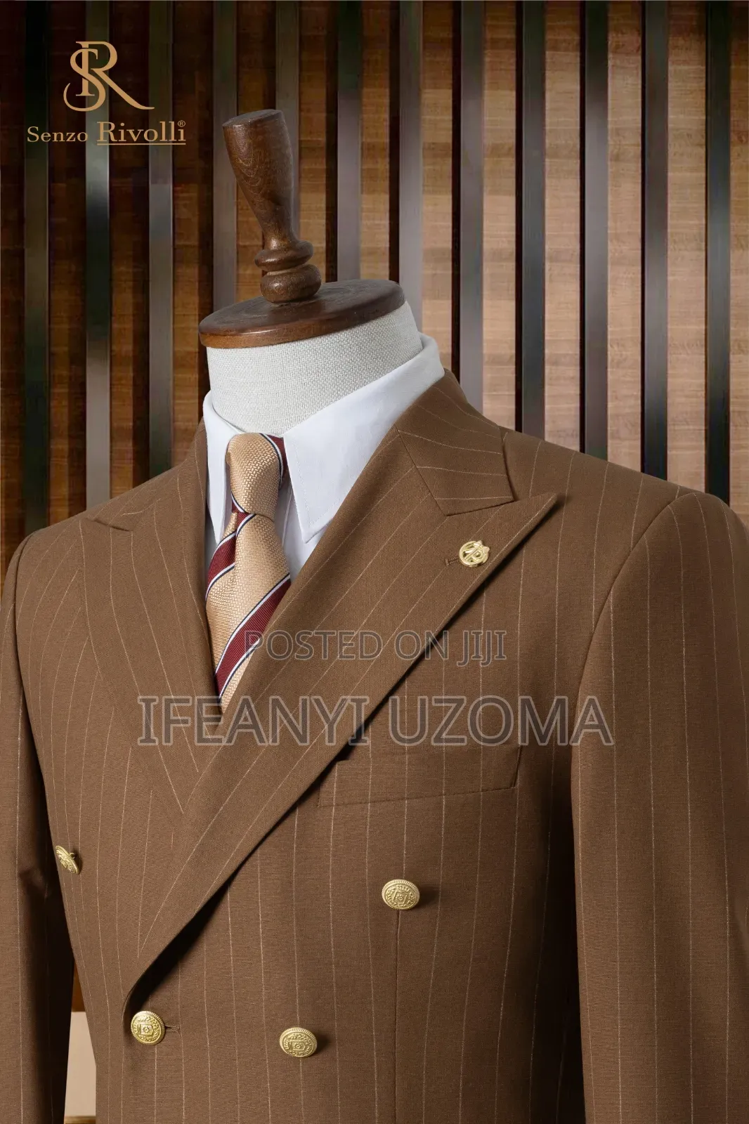 Double Breasted Luxury Designer Suit