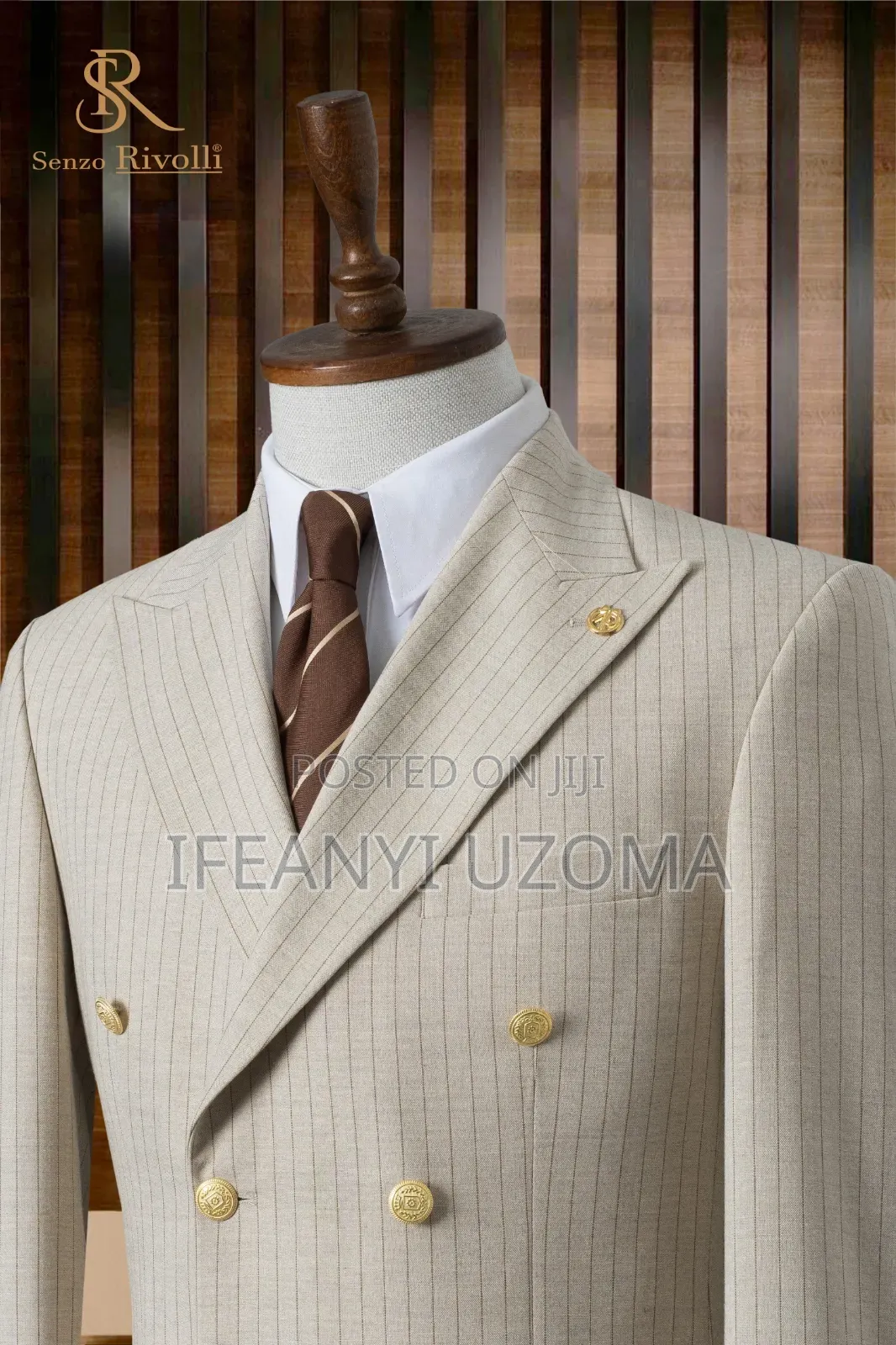 Double Breasted Luxury Designer Suit