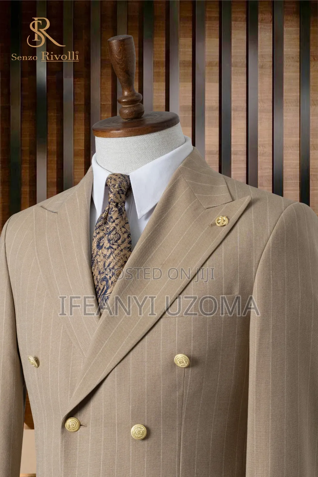 Double Breasted Luxury Designer Suit