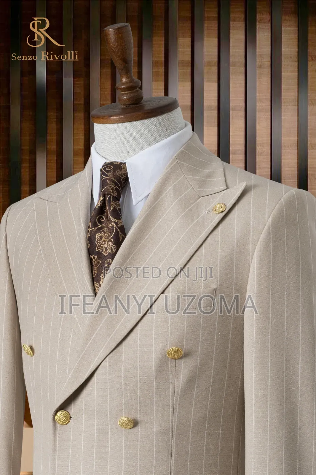Double Breasted Luxury Designer Suit