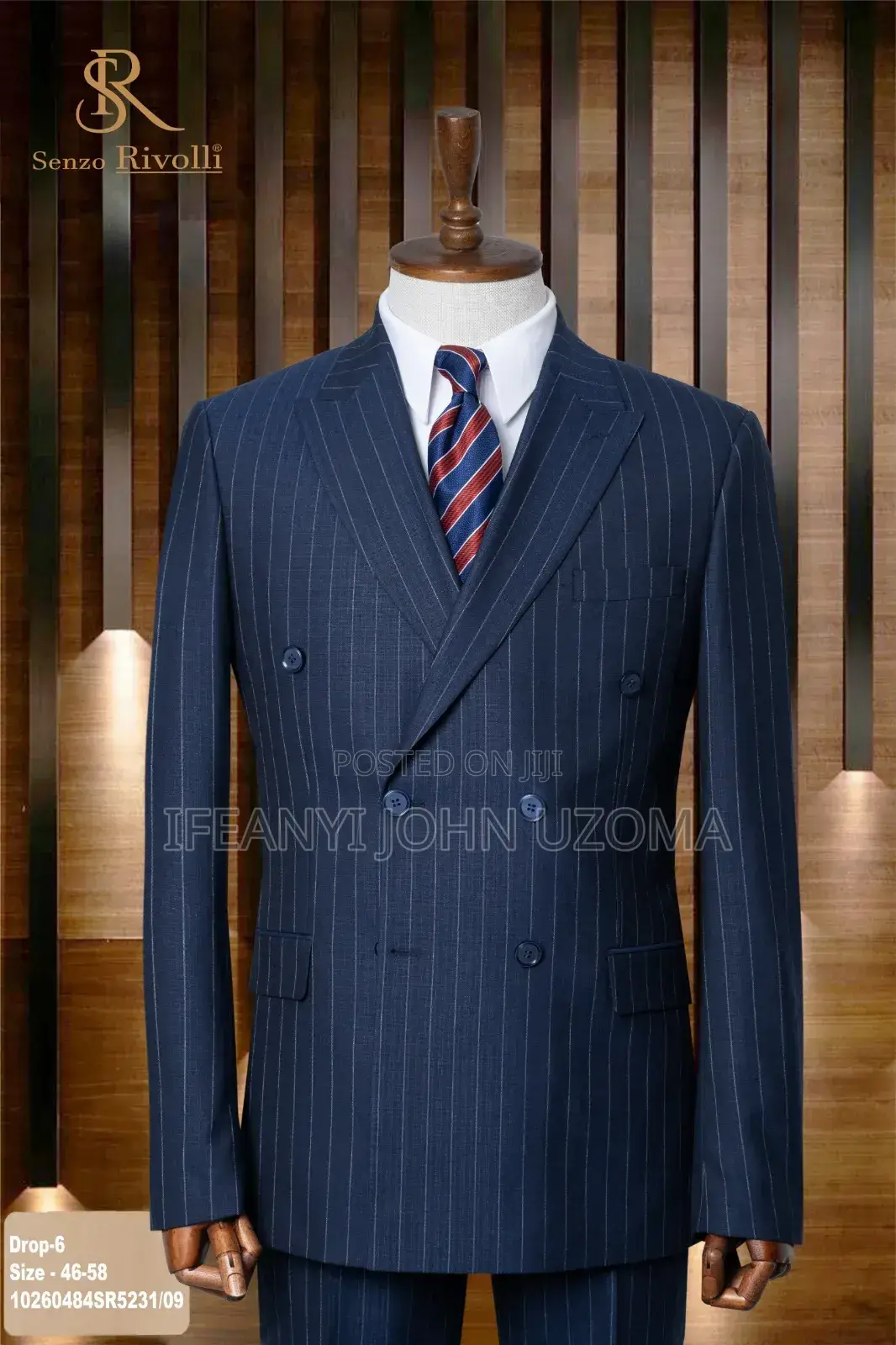Double Breasted Luxury Designer Suit