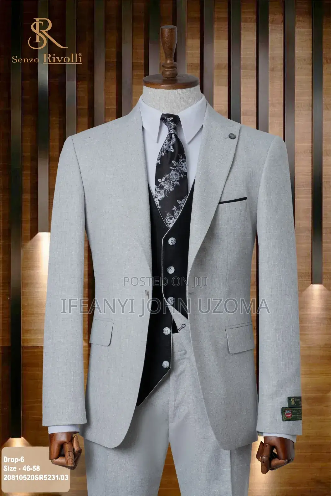 Quality Multi Colors Inner Jacket Classic Suits