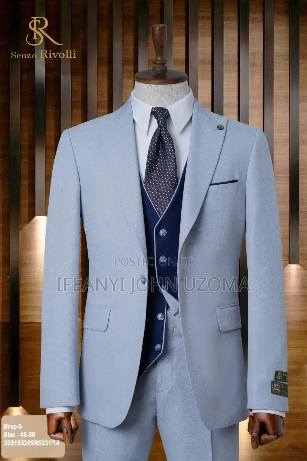 Quality Multi Colors Inner Jacket Classic Suits