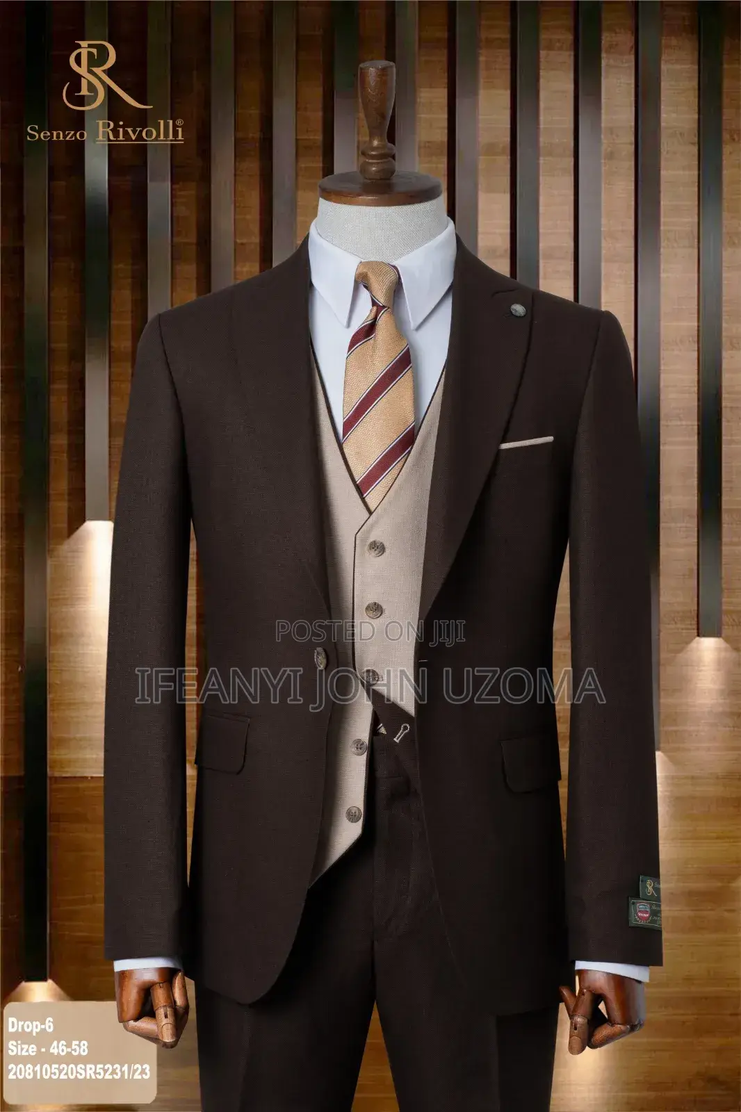 Quality Multi Colors Inner Jacket Classic Suits