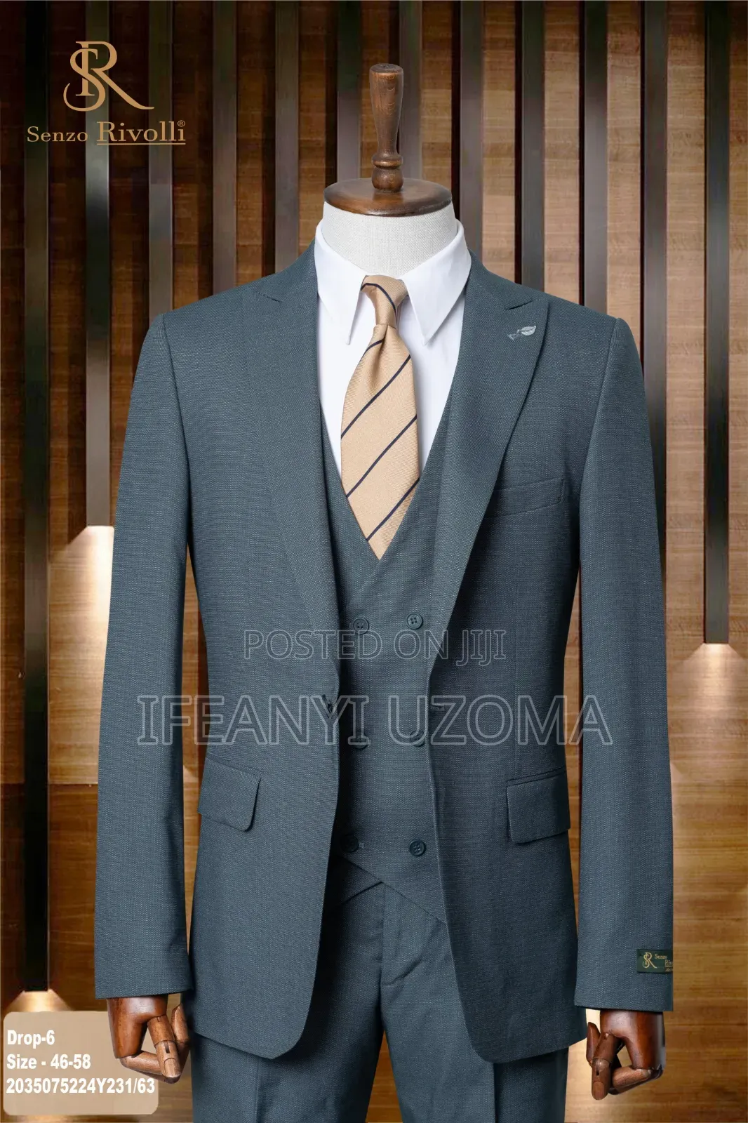Original Three Pieces Suit