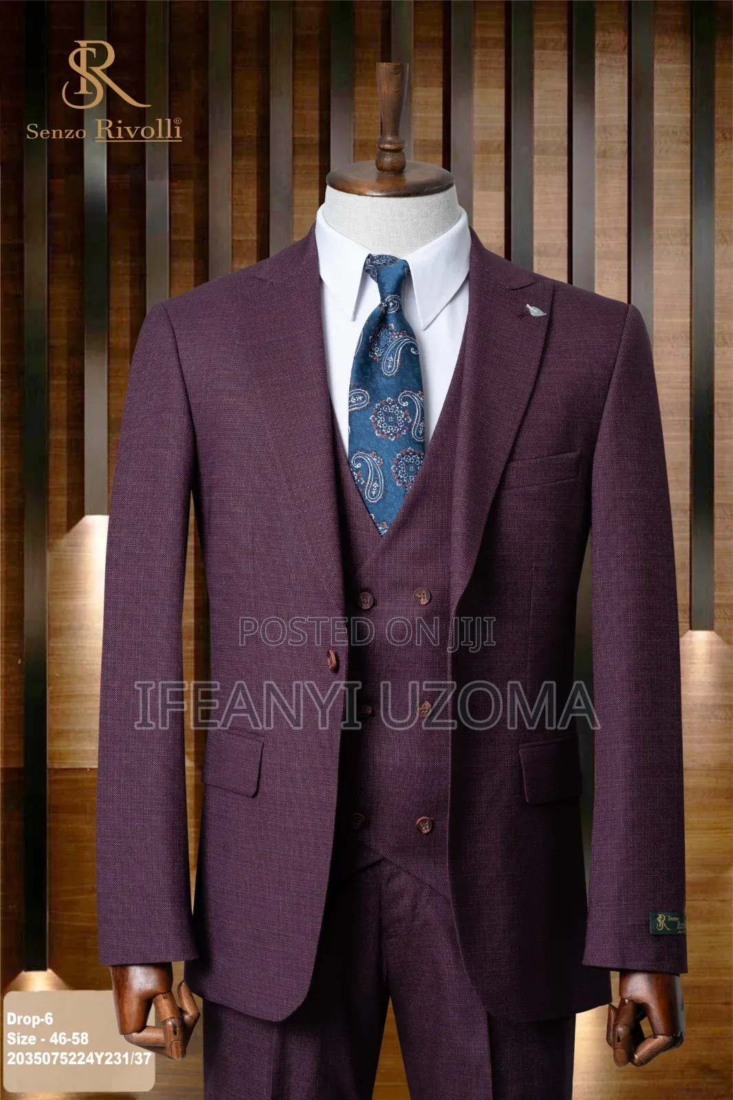 Original Three Pieces Suit