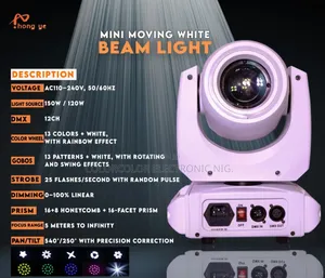 Stage Light Mini Moving White Beam