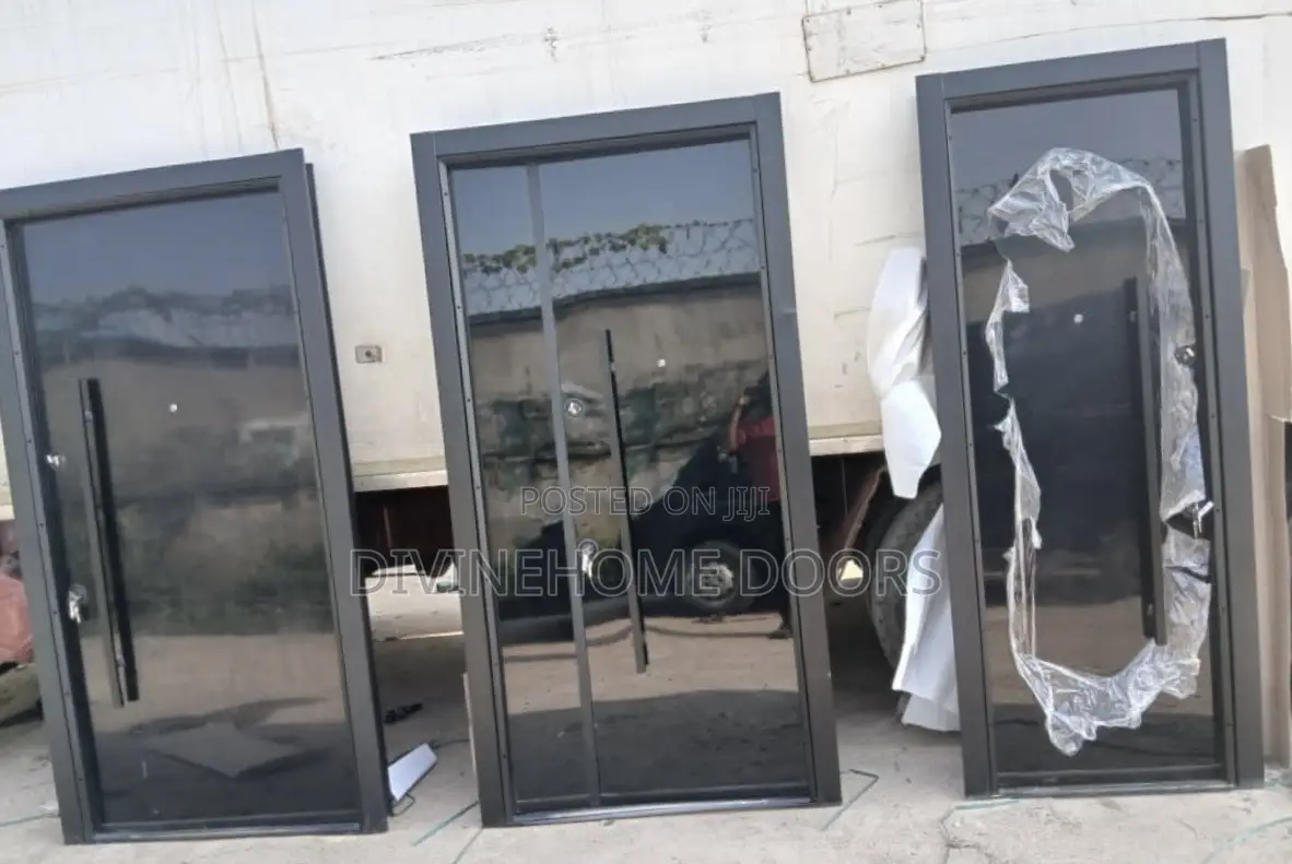 Pitch Black Turkish Door