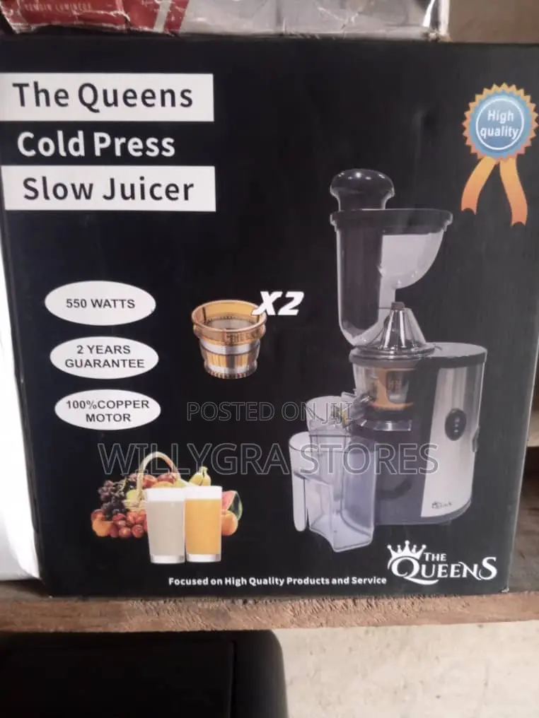 High Quality Queens Cold Press Slow Juicer