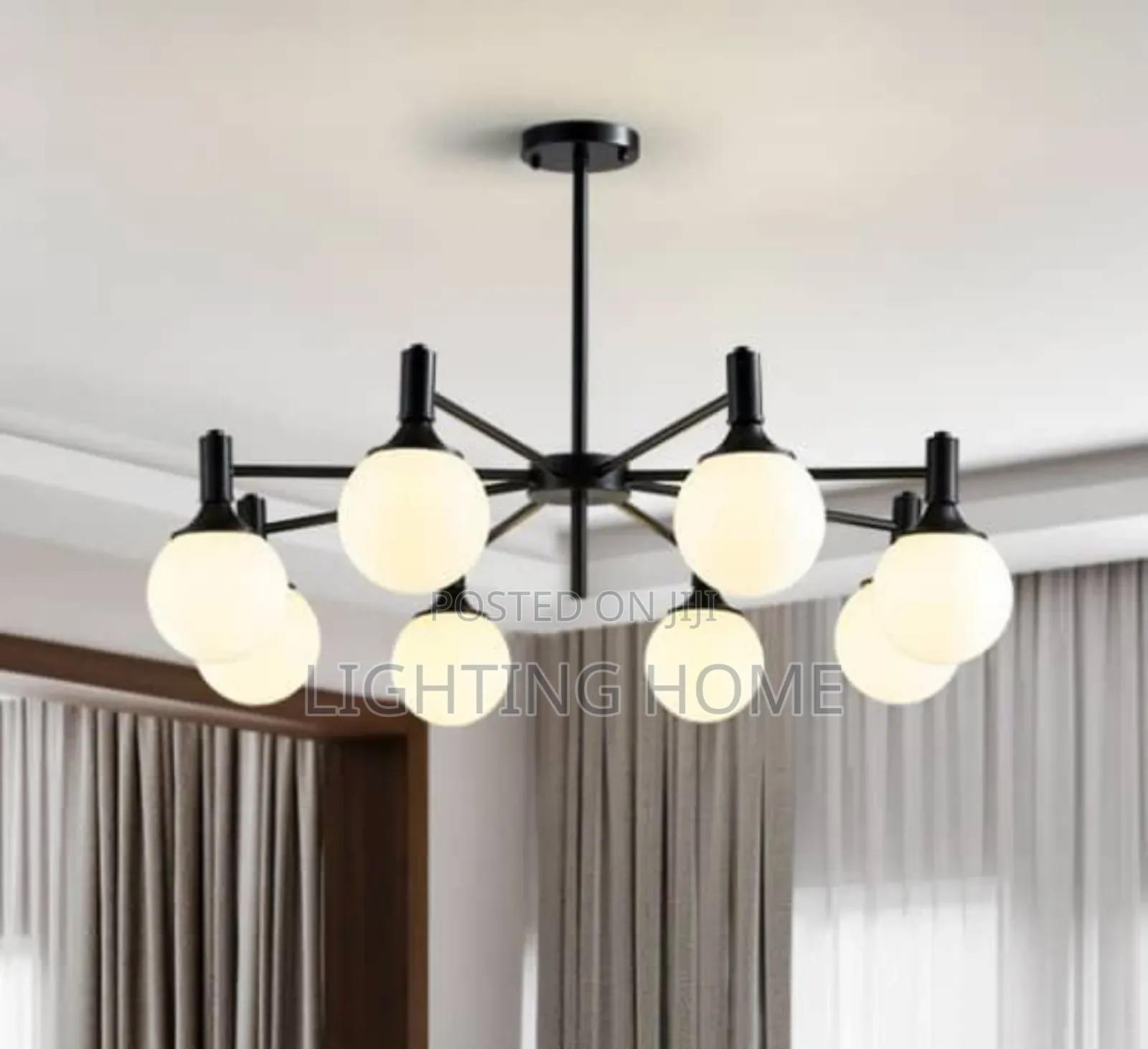 Nodic Chandelier Light By 8 Glass