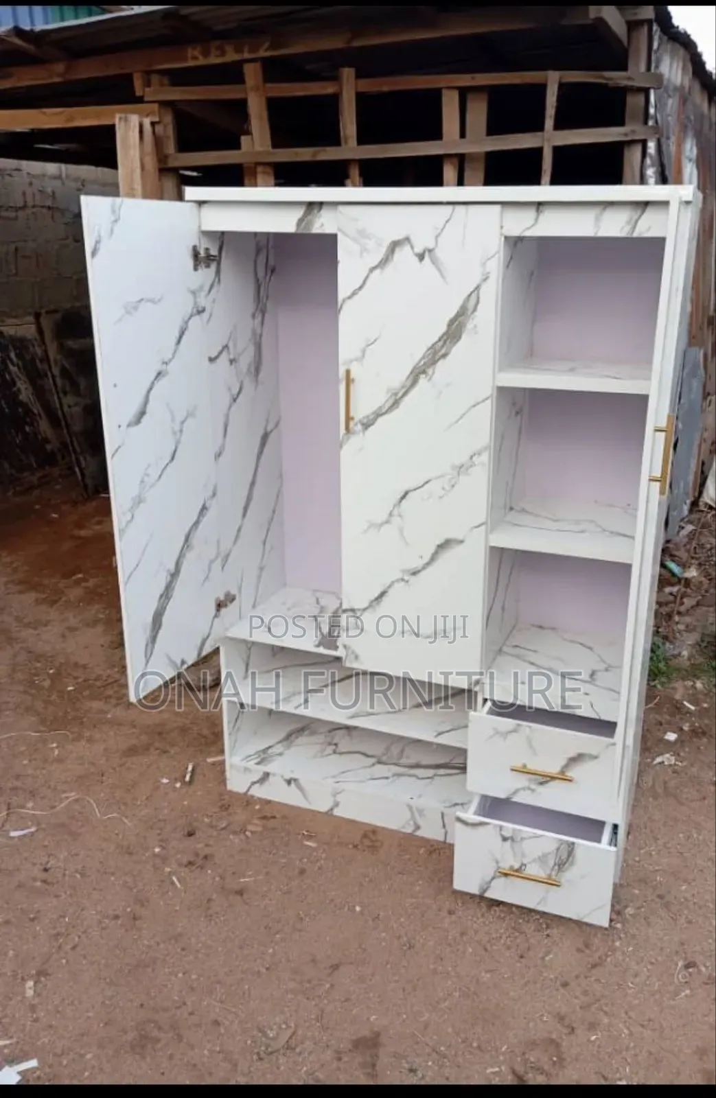 Strong 3 Doors Wardrobe