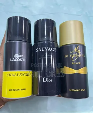 "Scent Your Style: 3-Piece Designer Body Spray Set"