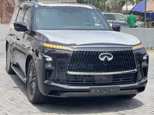 New Infiniti QX80 2025 Black