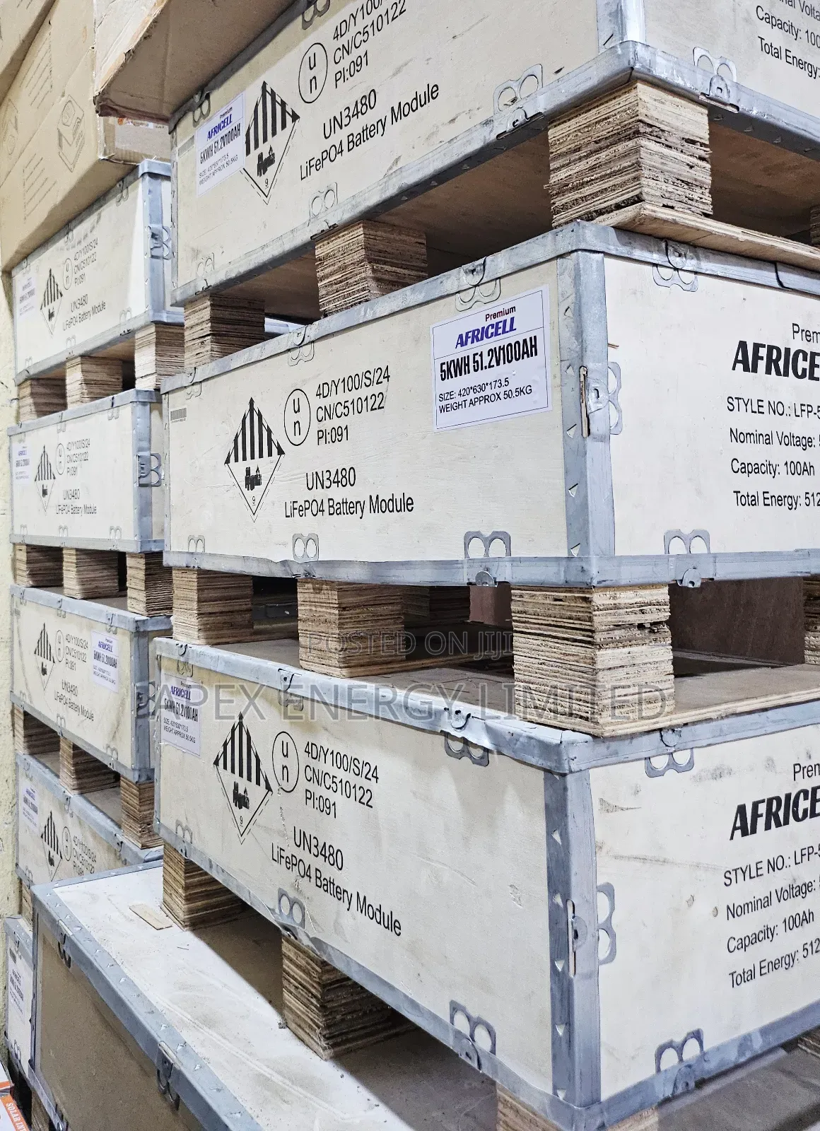Africell 5kwh Lithium Battery.
