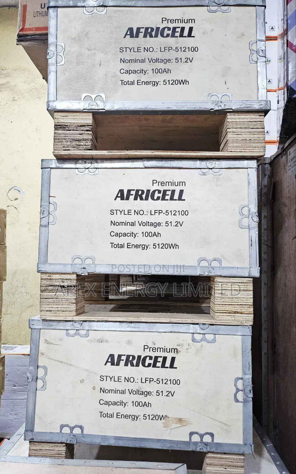 Africell 5kwh Lithium Battery.