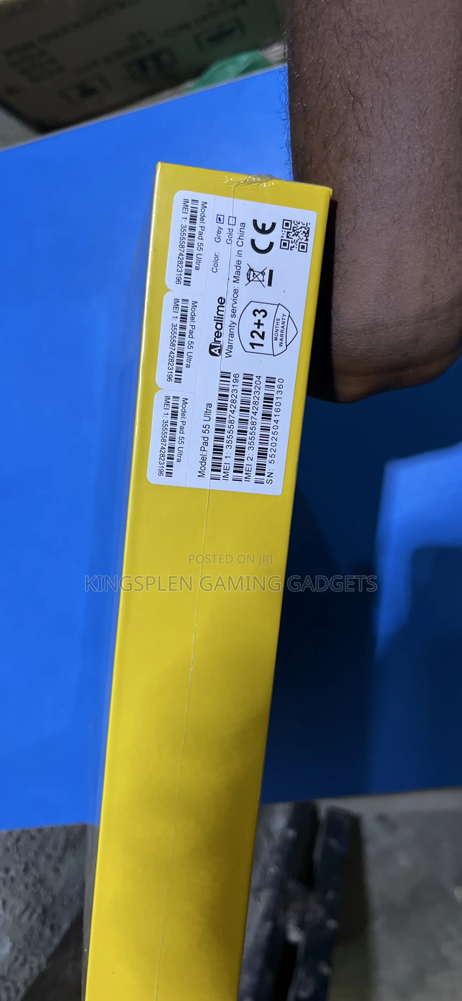 New Realme Pad 55 Ultra 512 GB Gray
