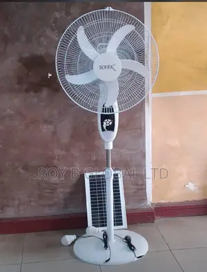 Sonik Solar Rechargeable Standing Fan