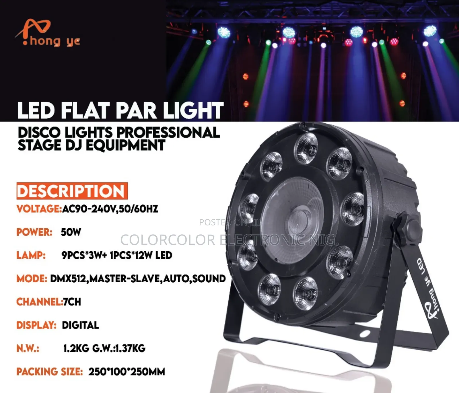 Plastic Flat Par (9+1 Plastic)