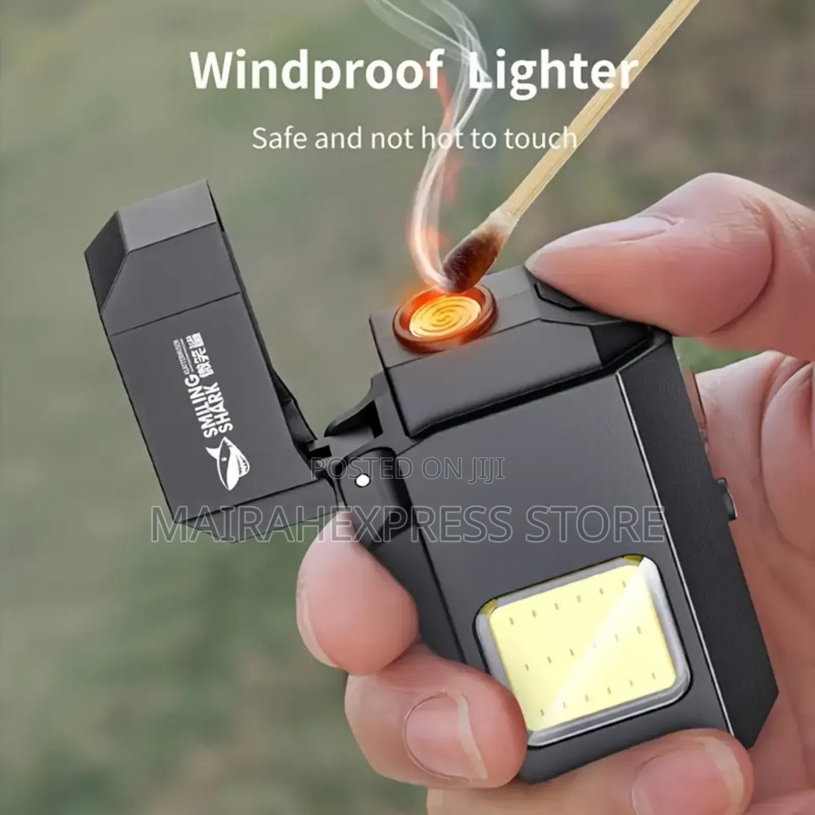 2in1rechargeable Super Bright Led Pocket Flashlight/Lighter