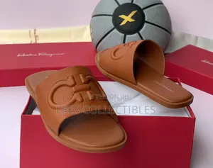 Ferragamo Classic Leather Slippers