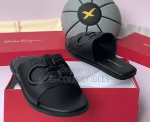 Ferragamo Classic Leather Slippers