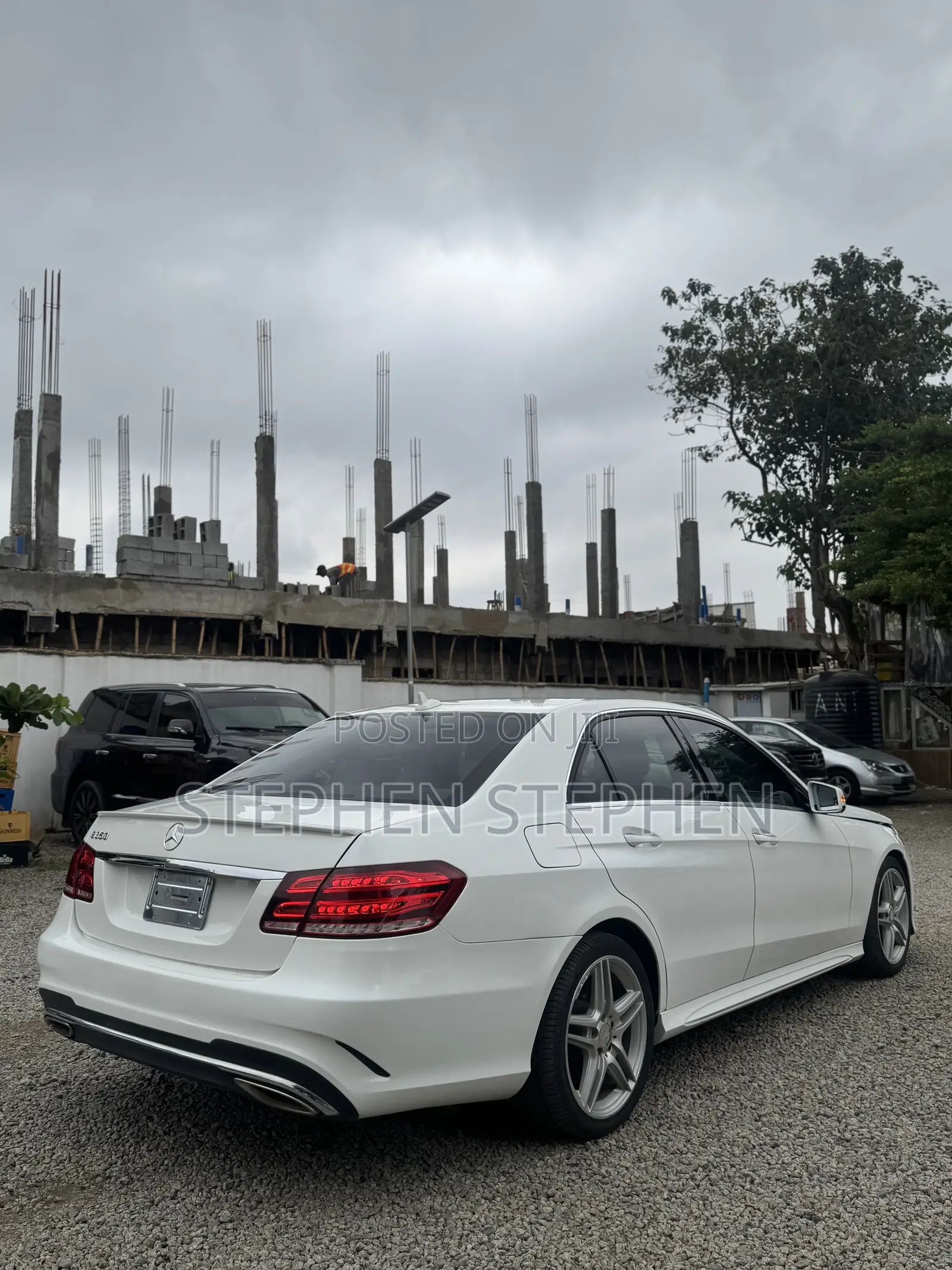 Mercedes-Benz E350 2014 White