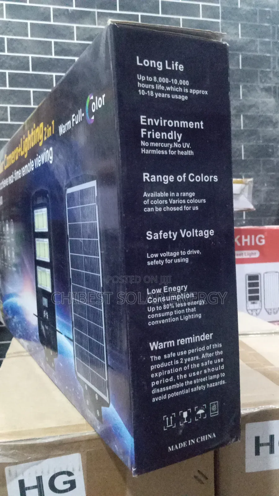 450w Solar Streetlight With Camera