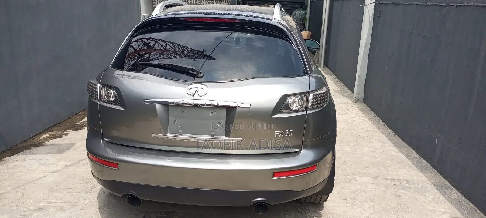 Infiniti FX35 Base 4x2 (3.5L 6cyl 5A) 2007 Gray