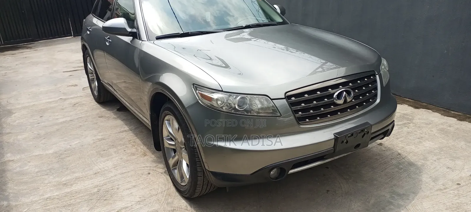 Infiniti FX35 Base 4x2 (3.5L 6cyl 5A) 2007 Gray