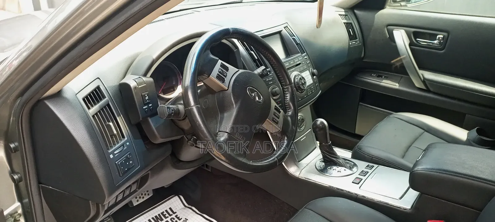 Infiniti FX35 Base 4x2 (3.5L 6cyl 5A) 2007 Gray