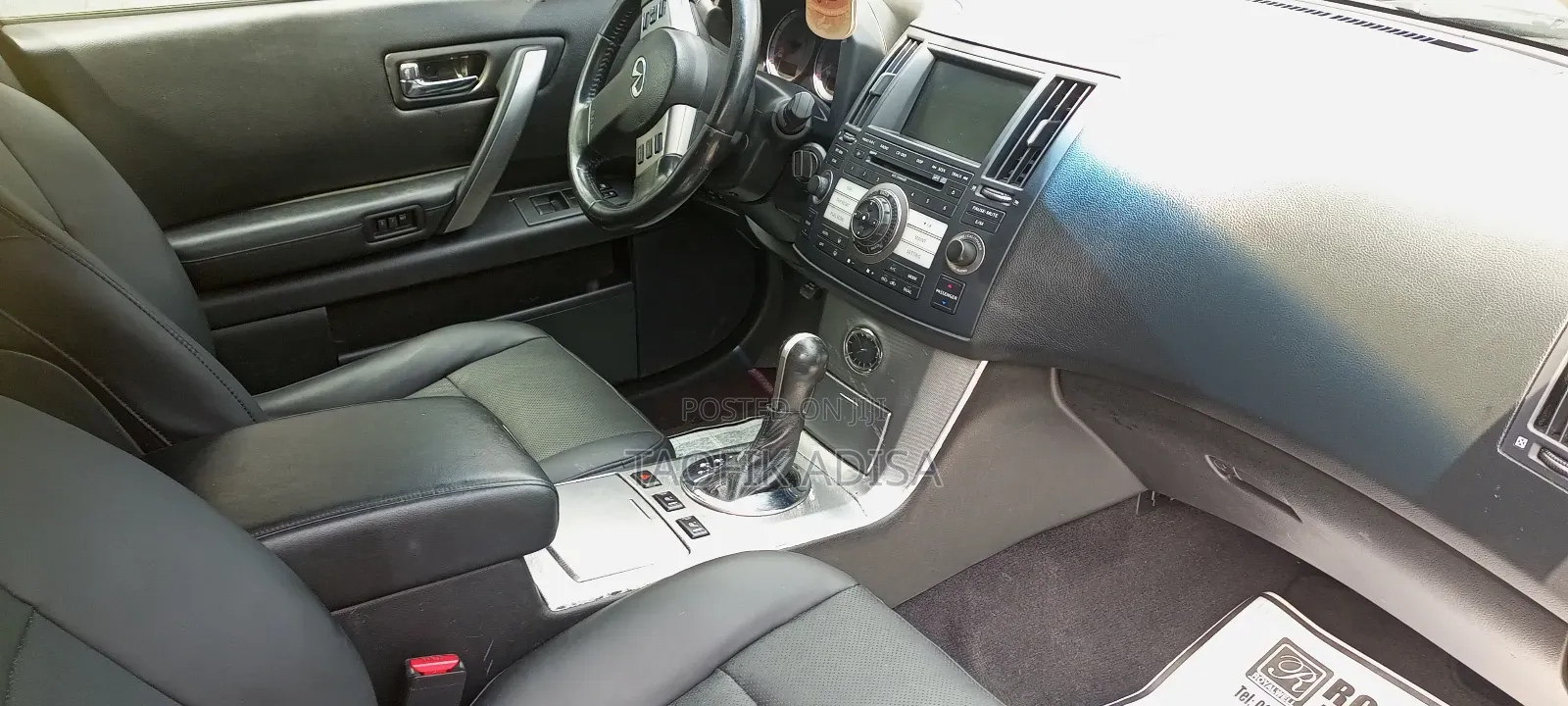 Infiniti FX35 Base 4x2 (3.5L 6cyl 5A) 2007 Gray