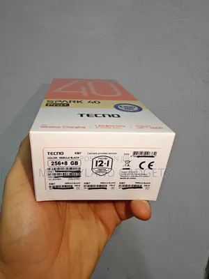 New Tecno Spark 40 Pro+ 256 GB Black