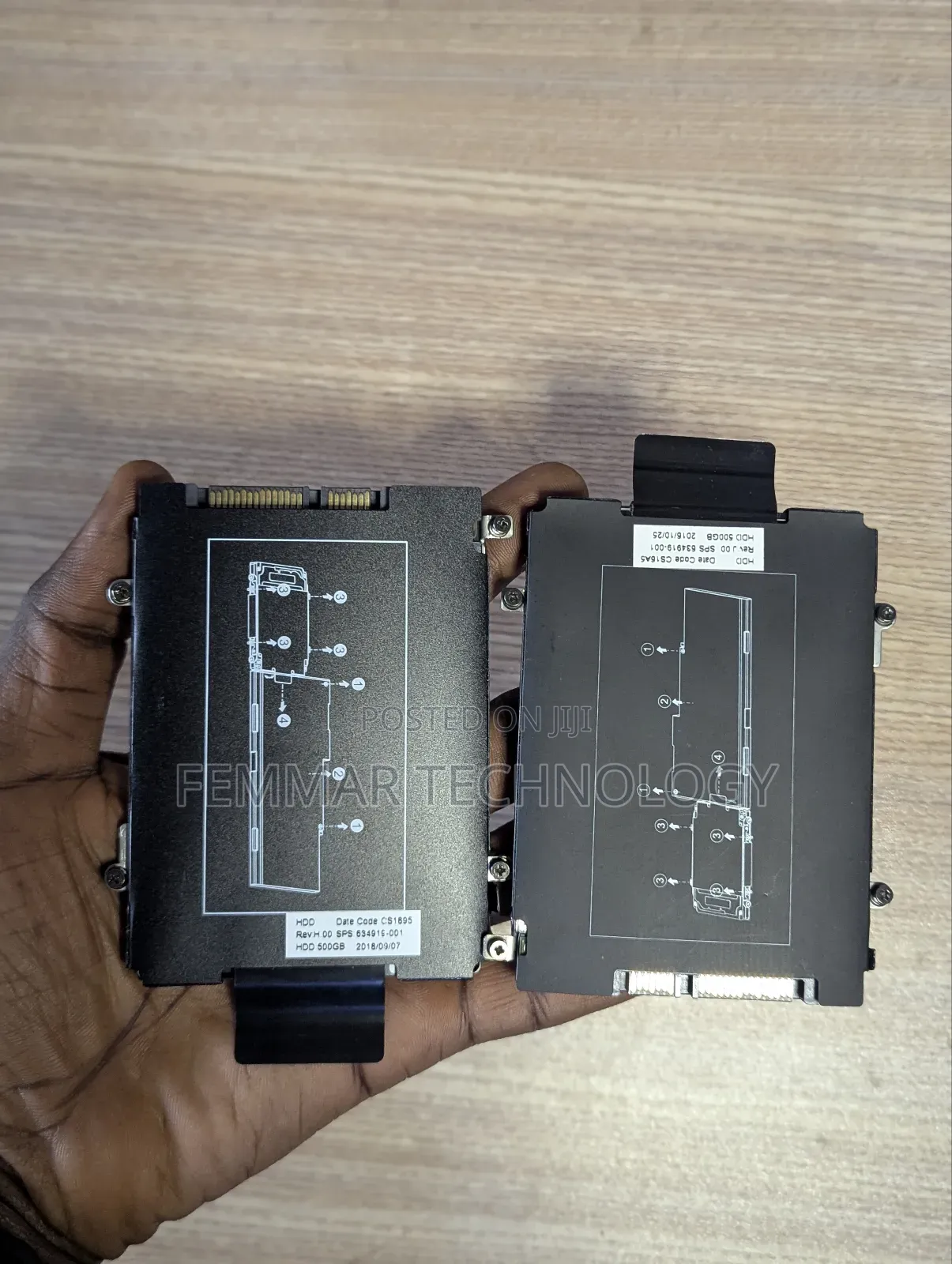 500gb Hard Drive - Seagate and Western Digital