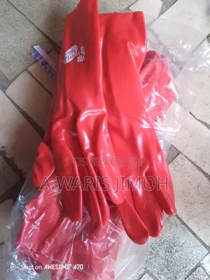 Red Hand Gloves