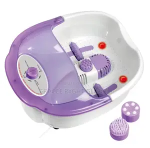 Heated Foot Bath With Massager Rollers