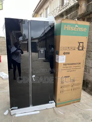 Hisense 529l Side-by-Side Refrigerator Rs5p558nmg – Inverter