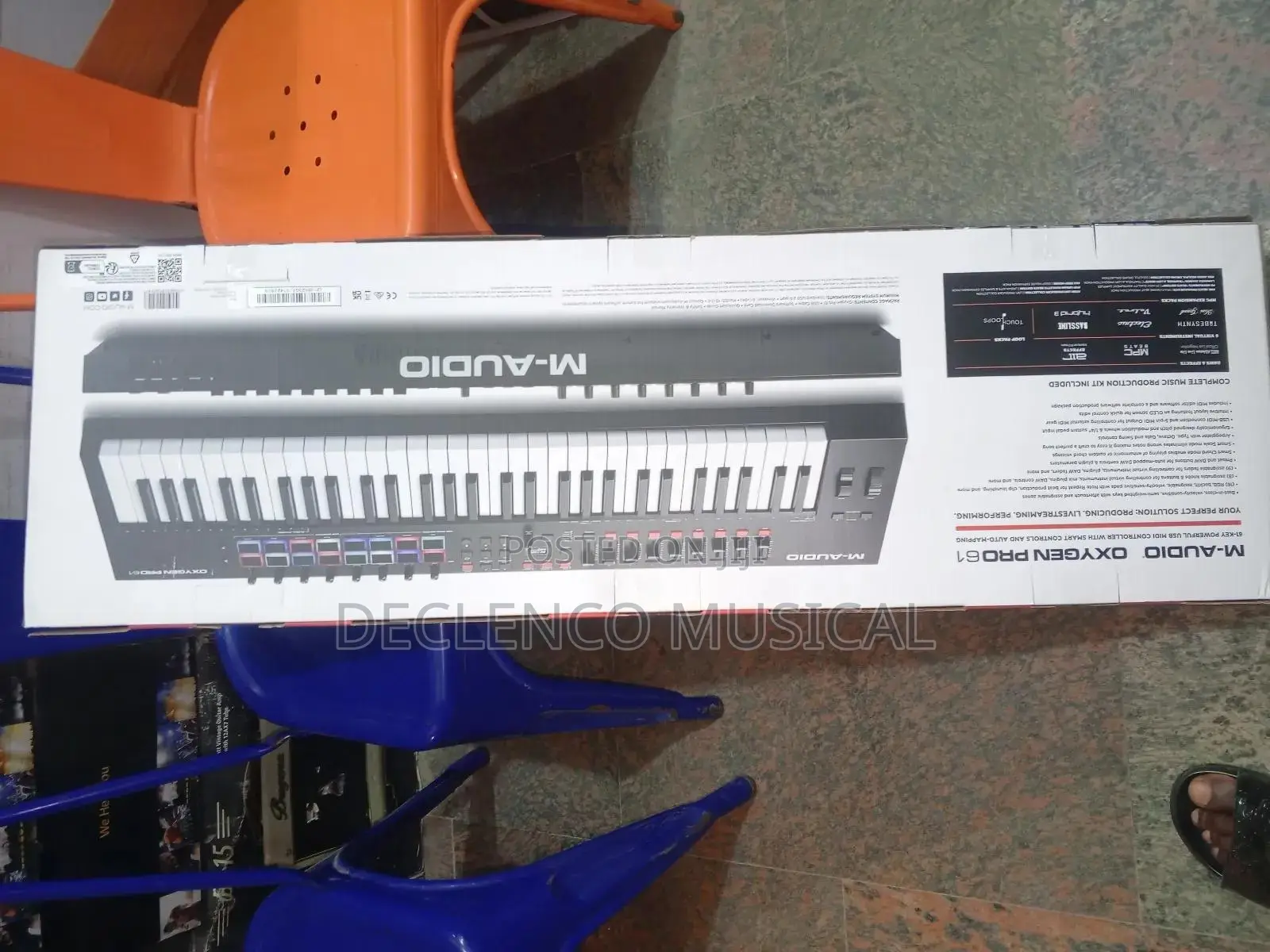 M-Audio Oxygen Pro61 Powerful Usb Midi Controller With Smart