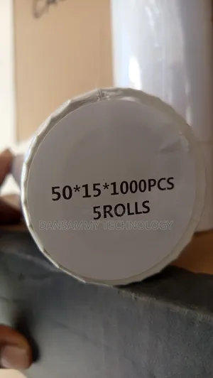 Photo - 50*15mm Barcode Label Sticker