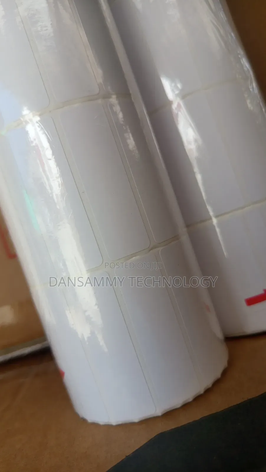 50*15mm Barcode Label Sticker