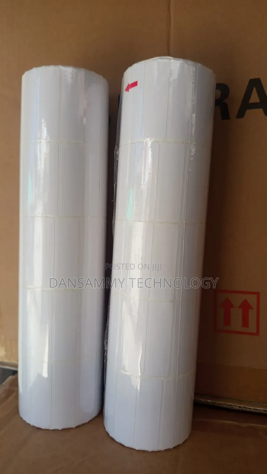 50*15mm Barcode Label Sticker