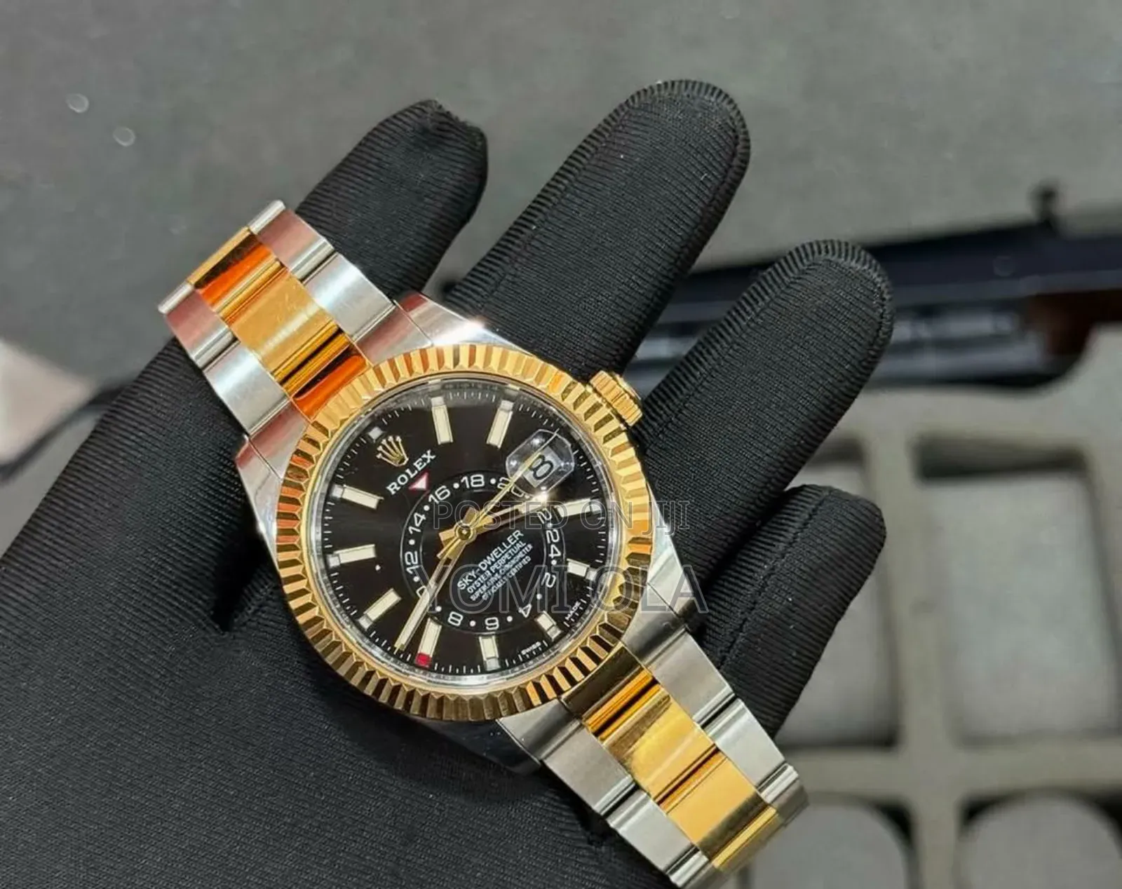 Rolex Sky Dweller Two-Tone Swiss Watch