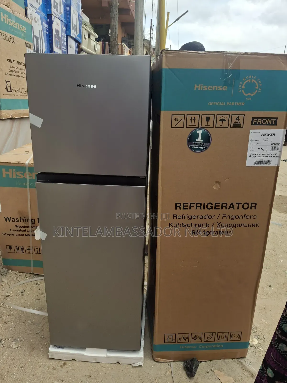 Hisense Refrigerator -- Ref 205dr