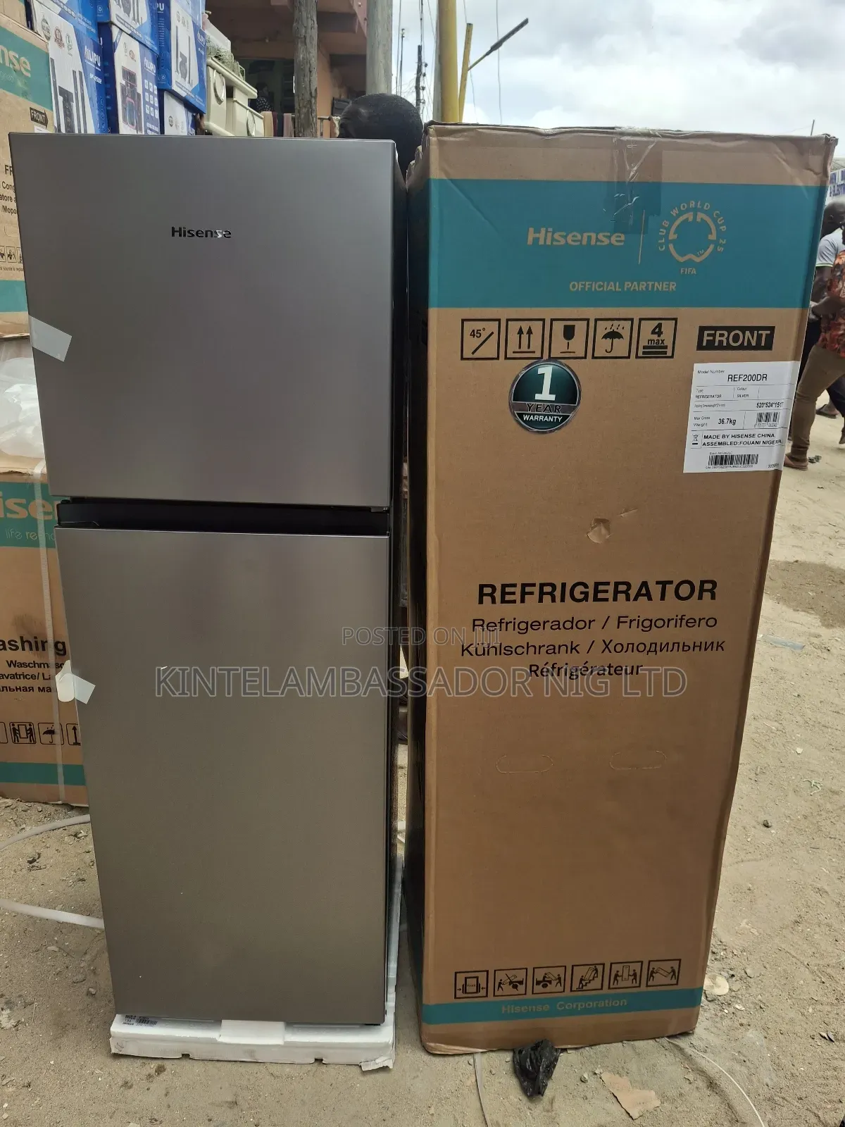 Hisense Refrigerator -- Ref 205dr