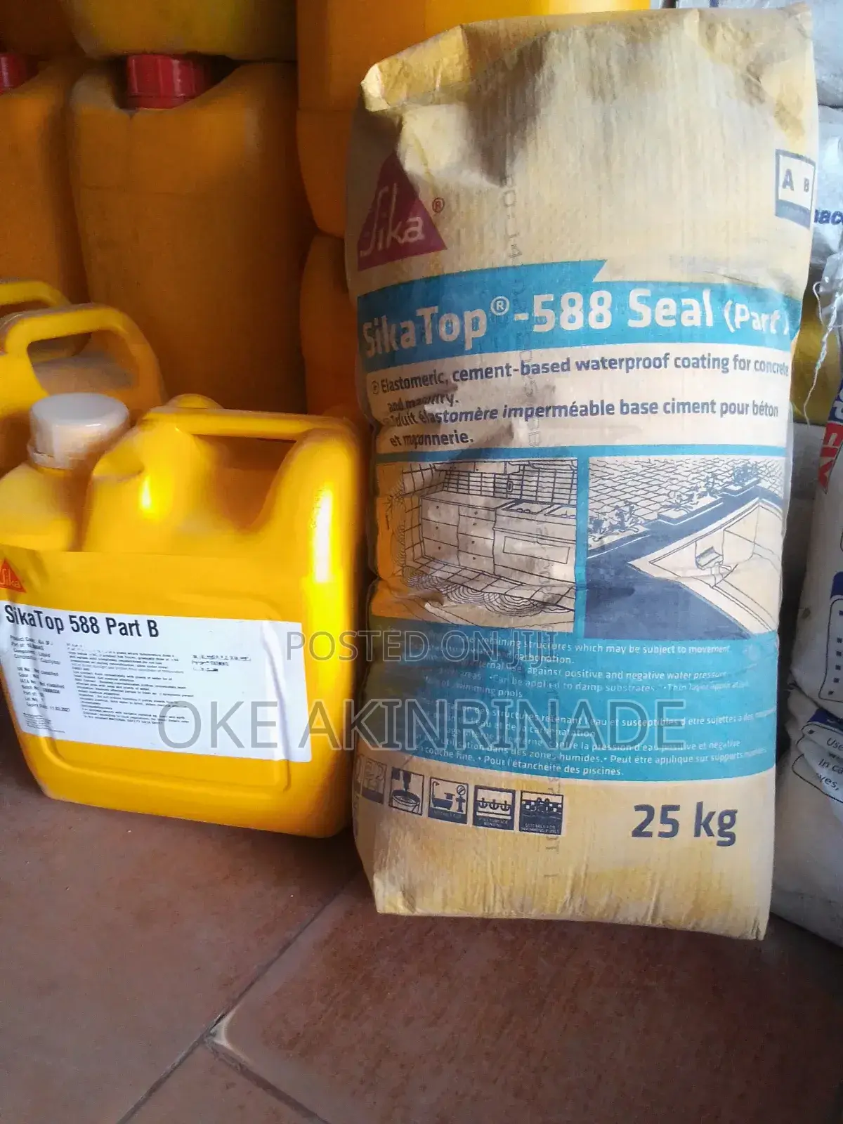 Sikatop 588 Elastomeric Waterproof Coating,Concrete, Masonry