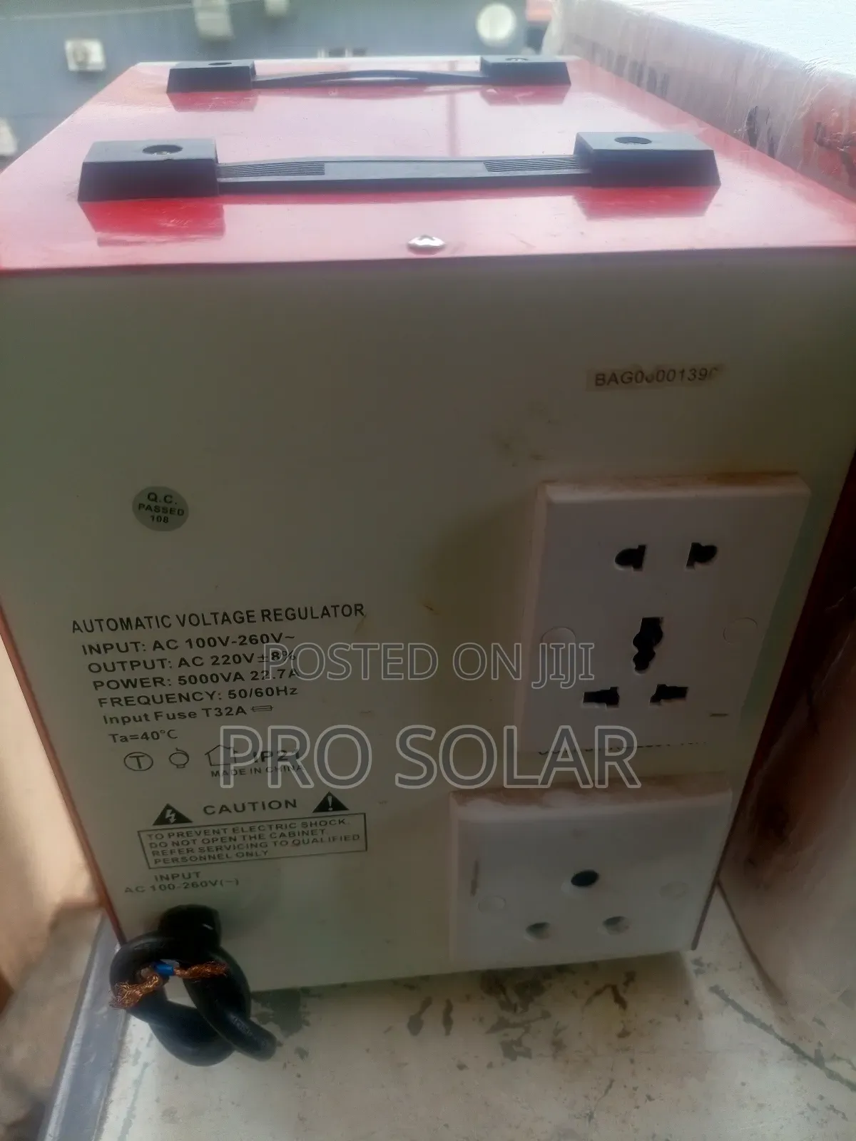 Mercury Stabilizer 5kva