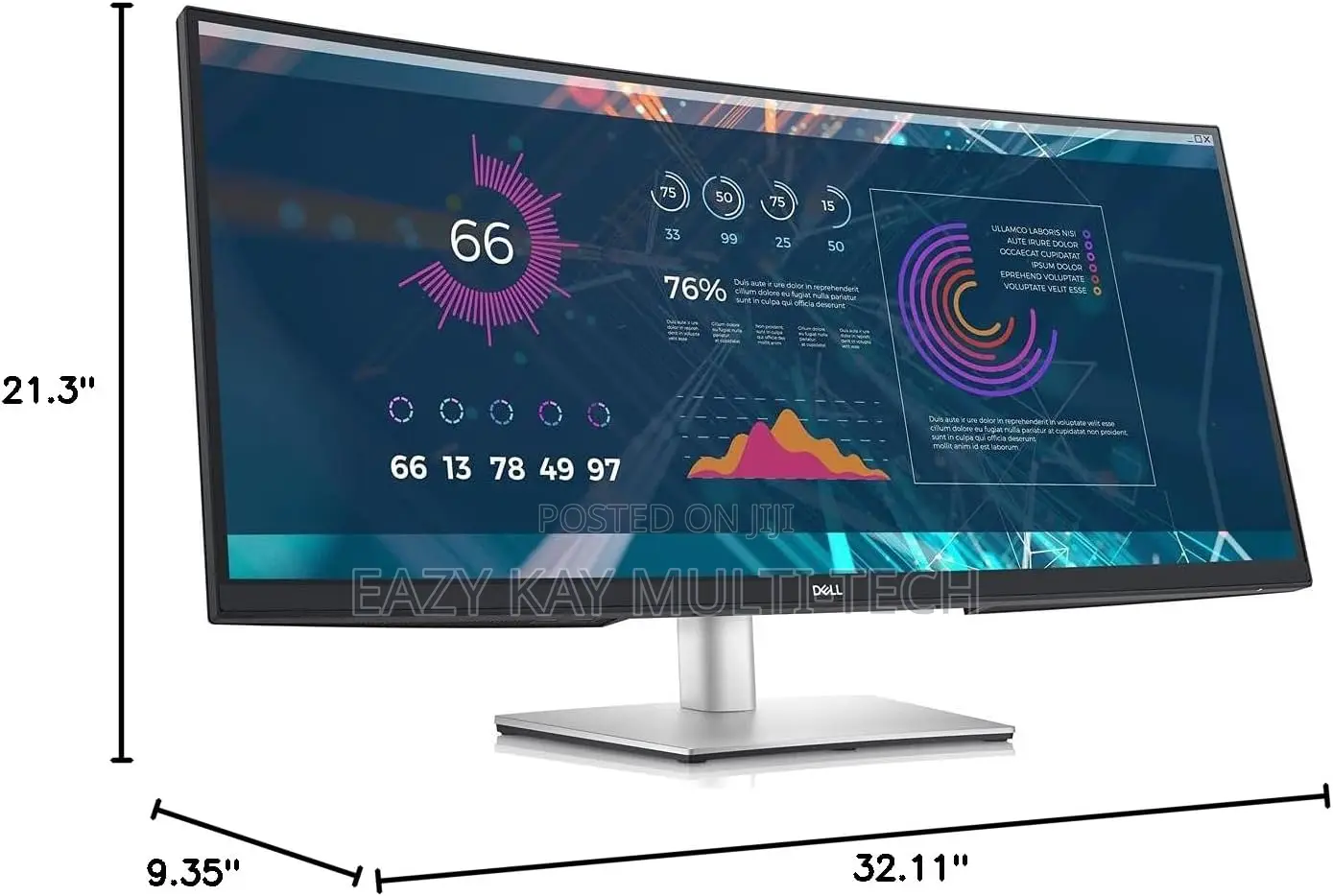 34-Inch Usb-C QHD Wide 1440p WQHD Curved Screen