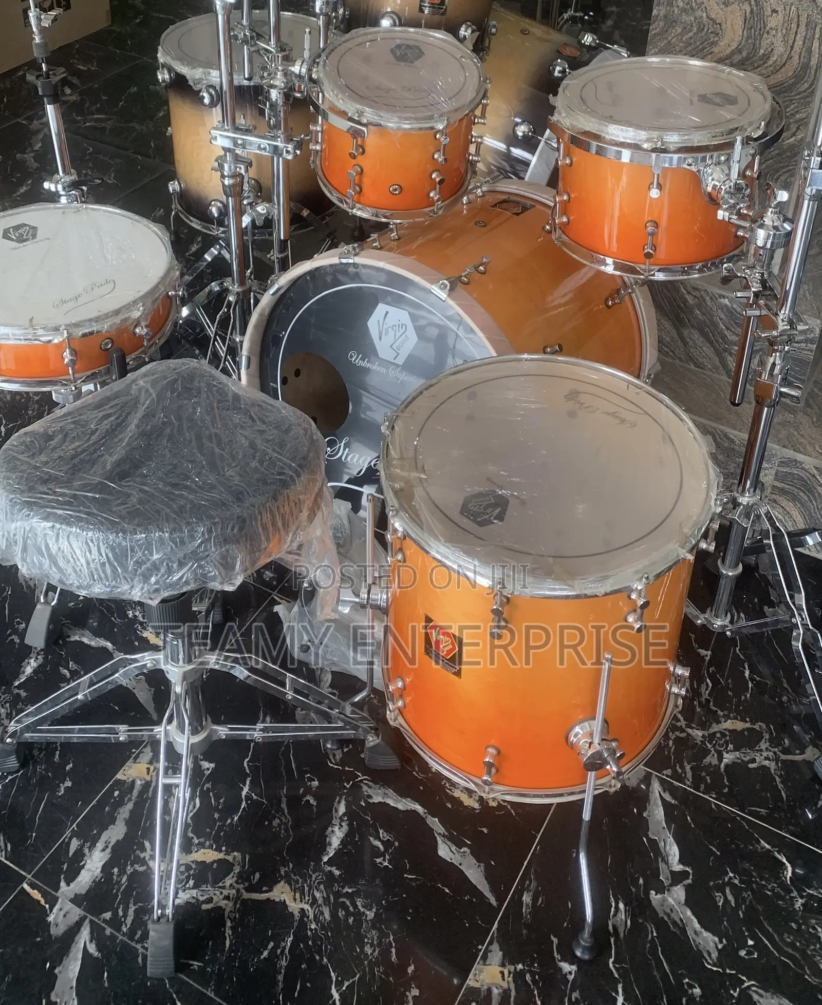 Virgin Stage Pride Drum Set - Pro Drum Highest Quality