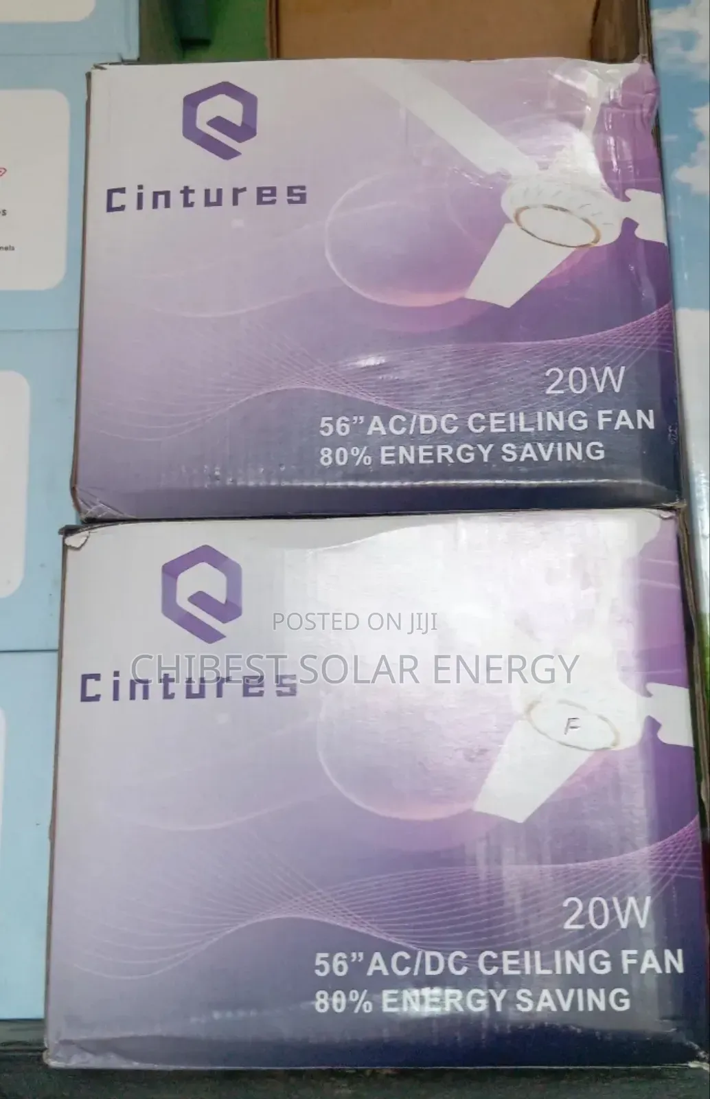 20w 56" Ac/Dc Ceiling Fan Cintures