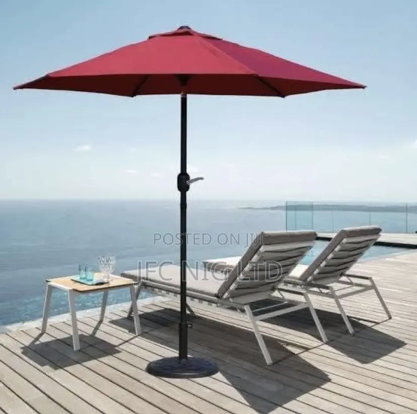 Garden and Pool Side Straight Sun Umbrella