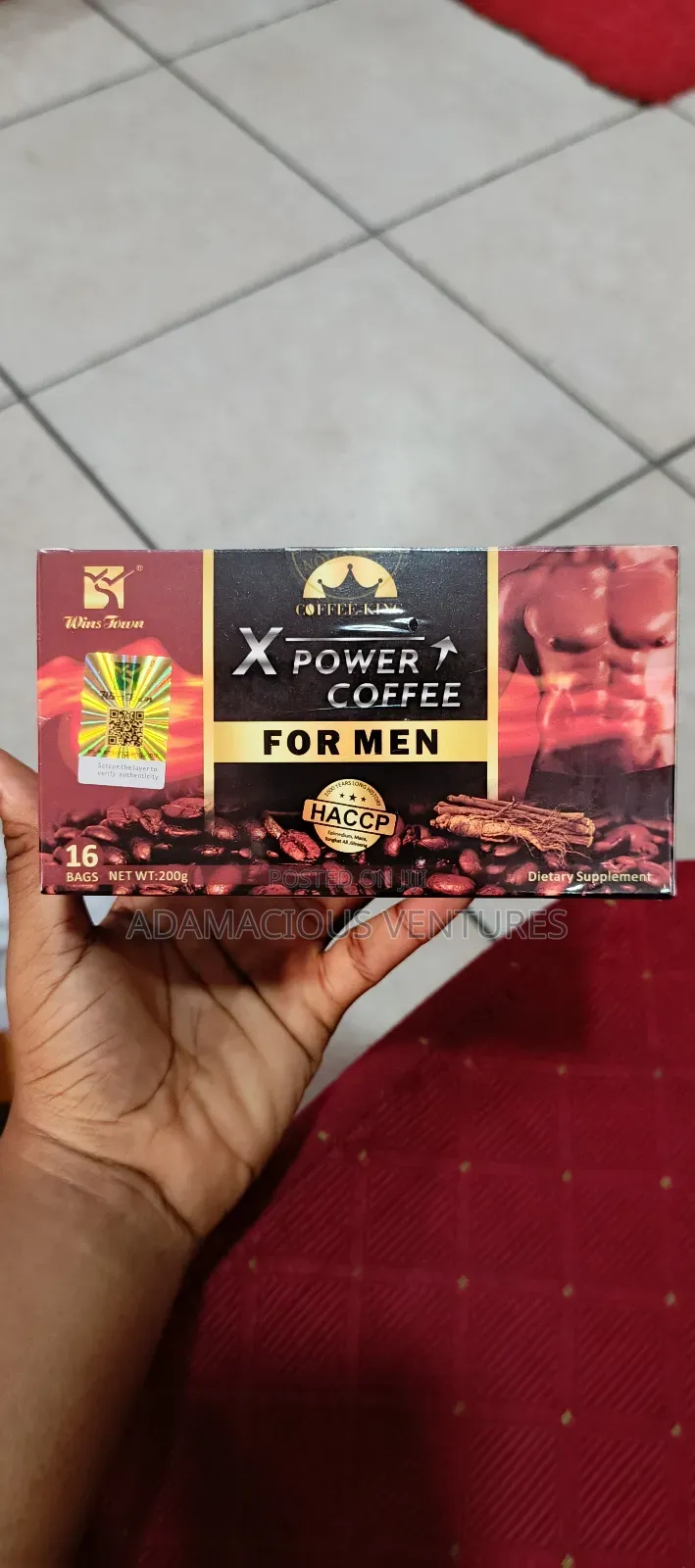 X Power Coffee for Men